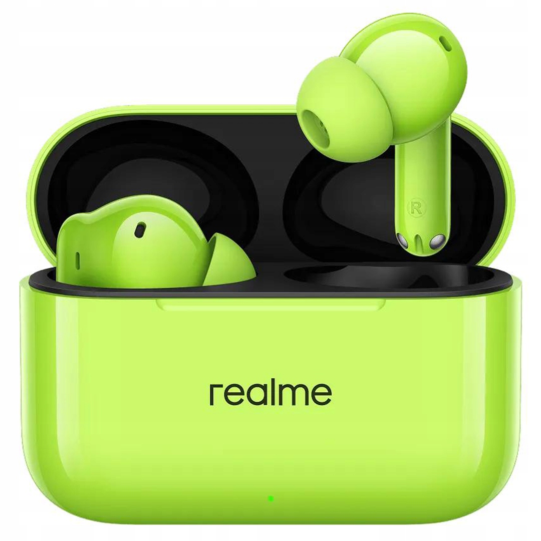 Sluchátka do uší Realme Buds T200 Zelená