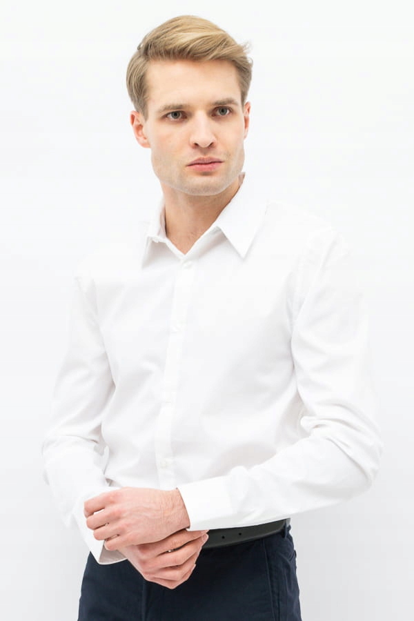 Pánská Košile Guess M1YH20 W7ZK1 Bílá M