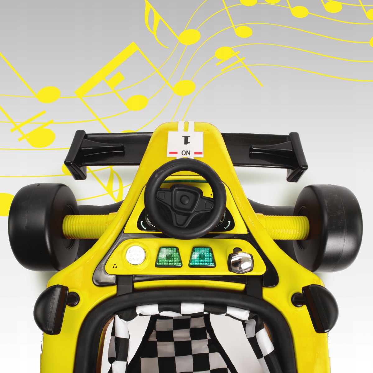 Interactive Walker Pusher Racing Formula 1 3in1 sound Manufacturer code B01.024.0.3
