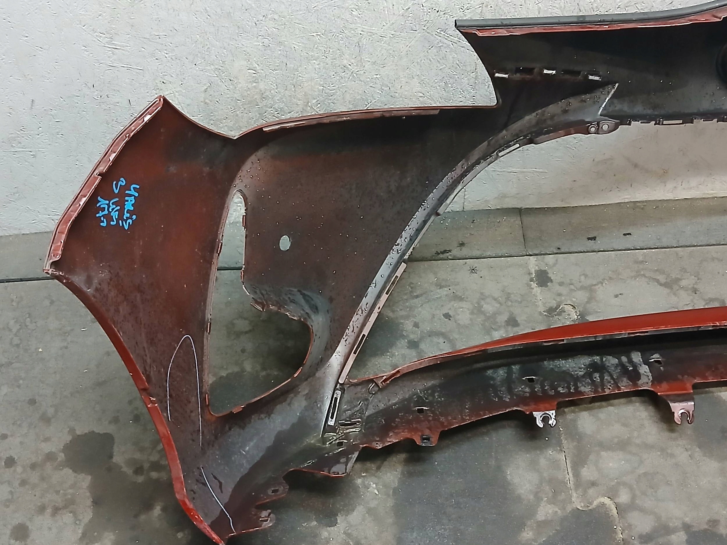 bumper front TOYOTA YARIS III 3 LIFT 17-20