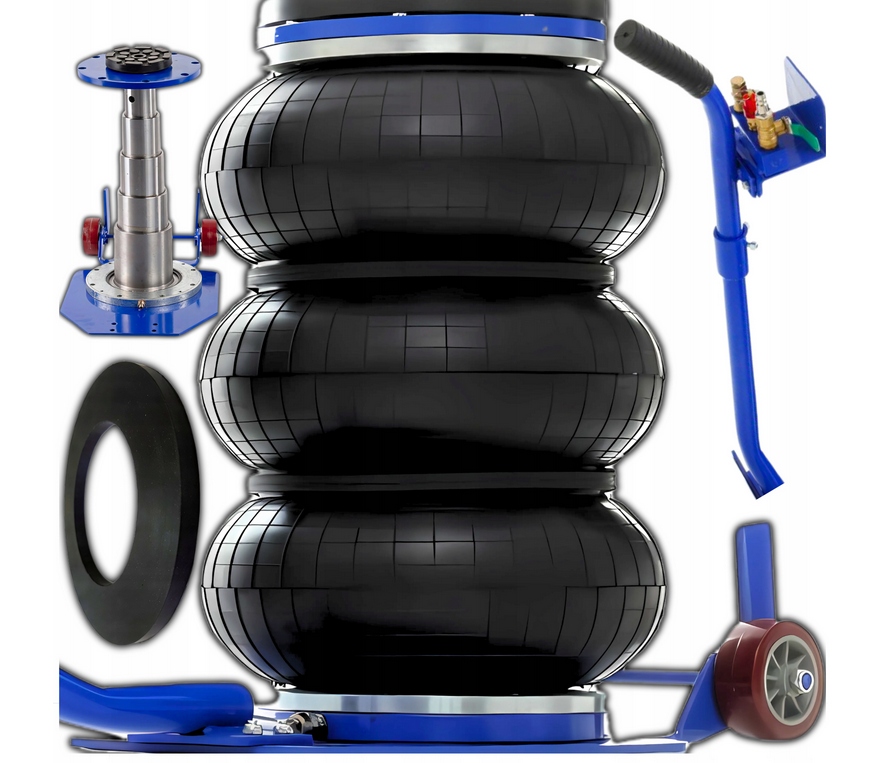 Pneumatický polštářový zvedák sněhulák 3,5T guma