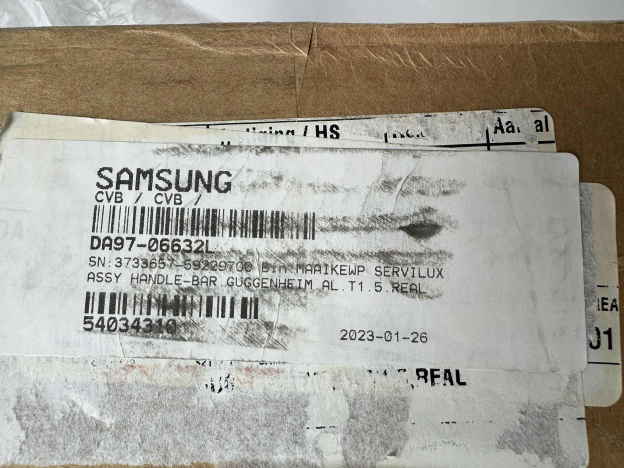 Držák dveří pro ledničku Samsung DA97-06632L