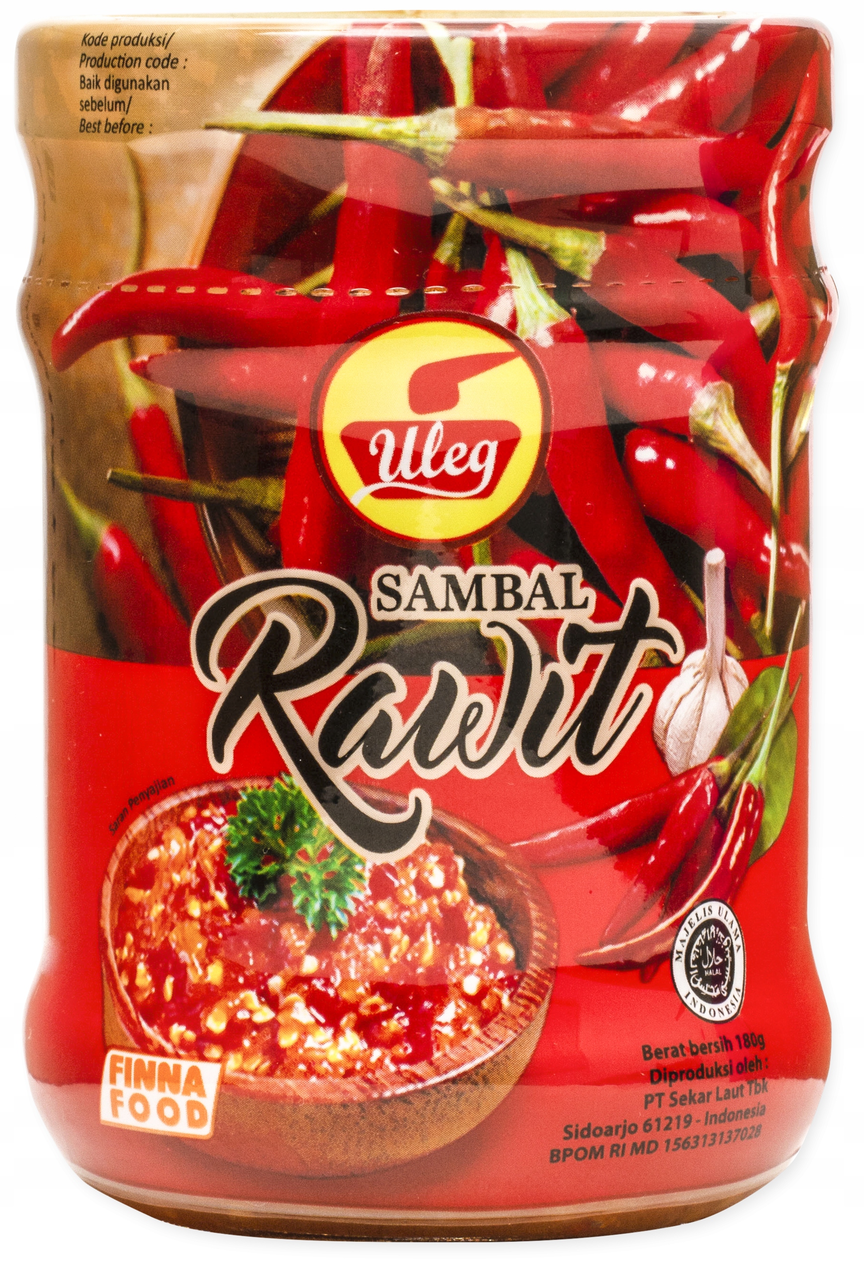 

Lucullus Uleg Sos Chilli Sambal Rawit 180G