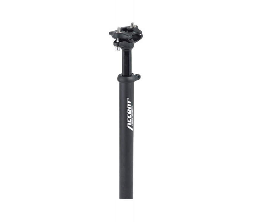Držák sedla tlumičů Willow Accent (SP-18) 27.2 mm 350 mm, černý pískovec