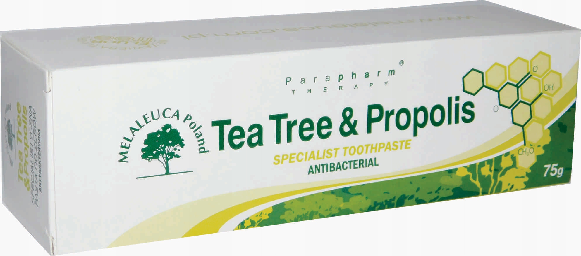 Pasta do zębów/drzewo herbaciane Melaleuca 75g bez fluoru/ propolis