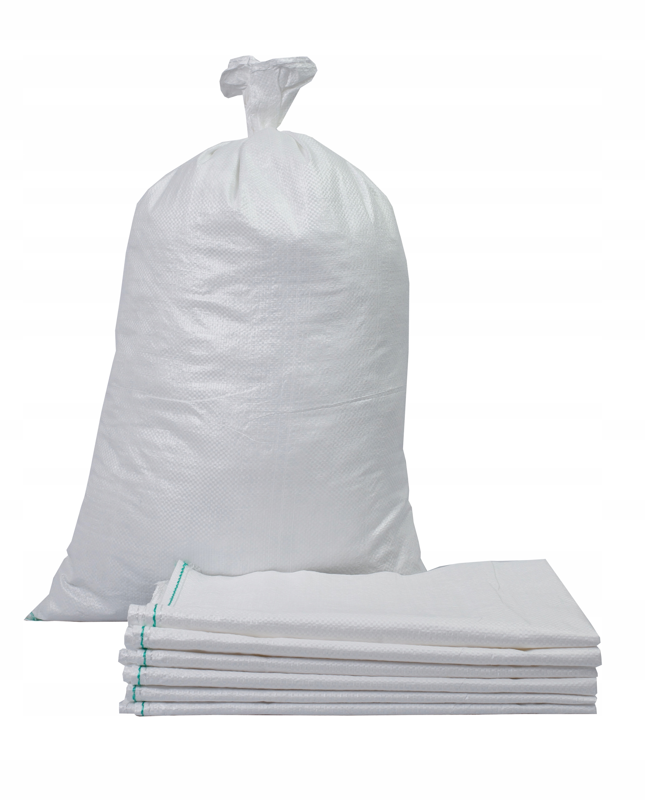 Sáčky 50 kg na obiloviny a krmiva Suť 65x105 Pevné Obšité x100ks