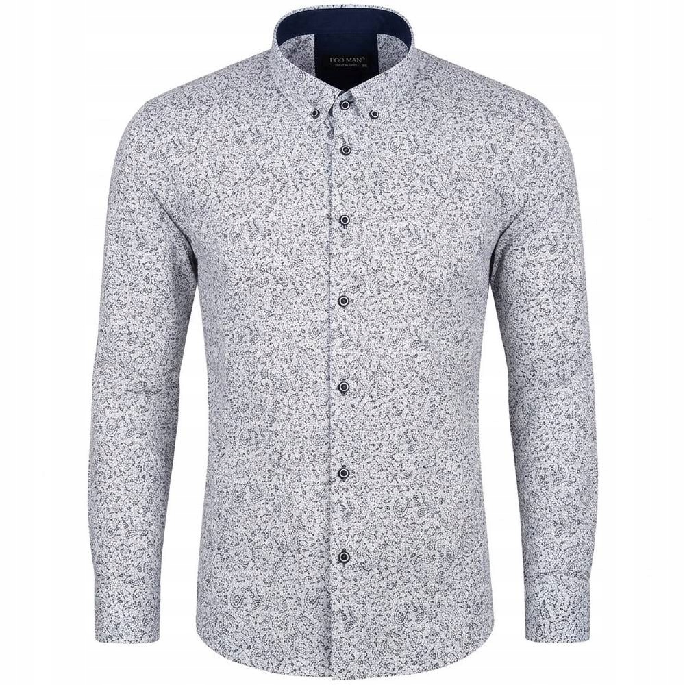 Ego Man košile pánská EKB-314 nadměrná velikost 3XL bílá