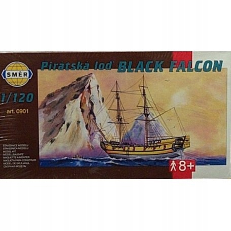 Smer 0901 Statek piratów Black Falcon skala 1:120