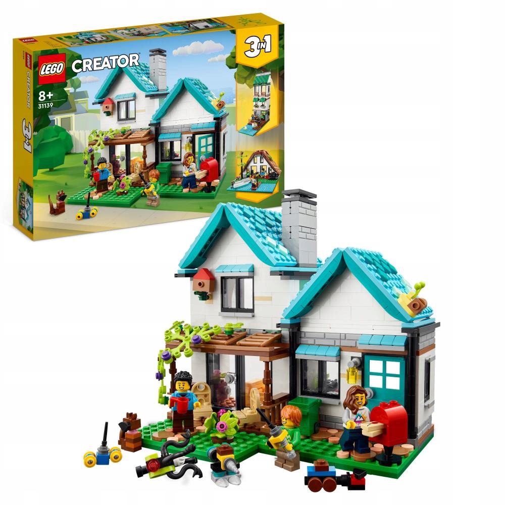 LEGO CREATOR Przytulny dom 3w1 31139