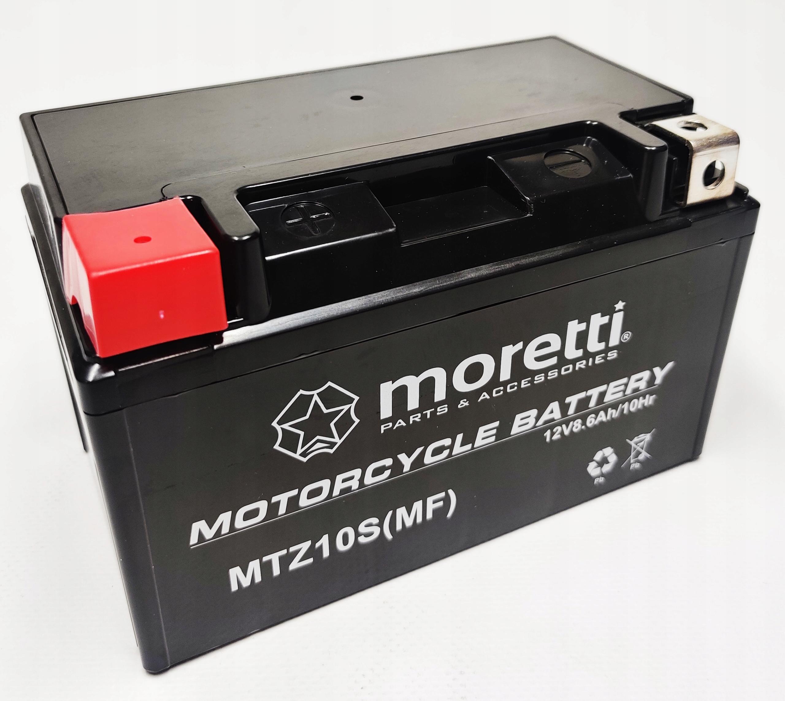 

Akumulator Moretti Agm MTZ10S YTZ10S 8,6Ah 120A