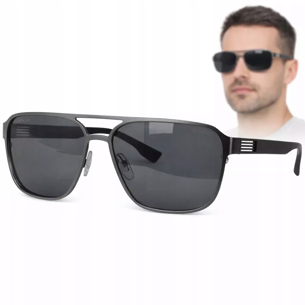 Pánské polarizační sluneční brýle Solano Ss 10543B klasické