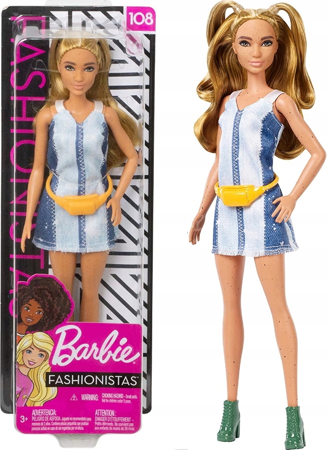

Barbie Fashionistas Modna Lalka FXL48 Nr 108