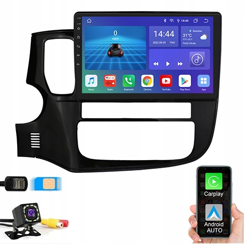 RADIO ANDROID MITSUBISHI OUTLANDER III 4/32GB SIM Stan opakowania oryginalne