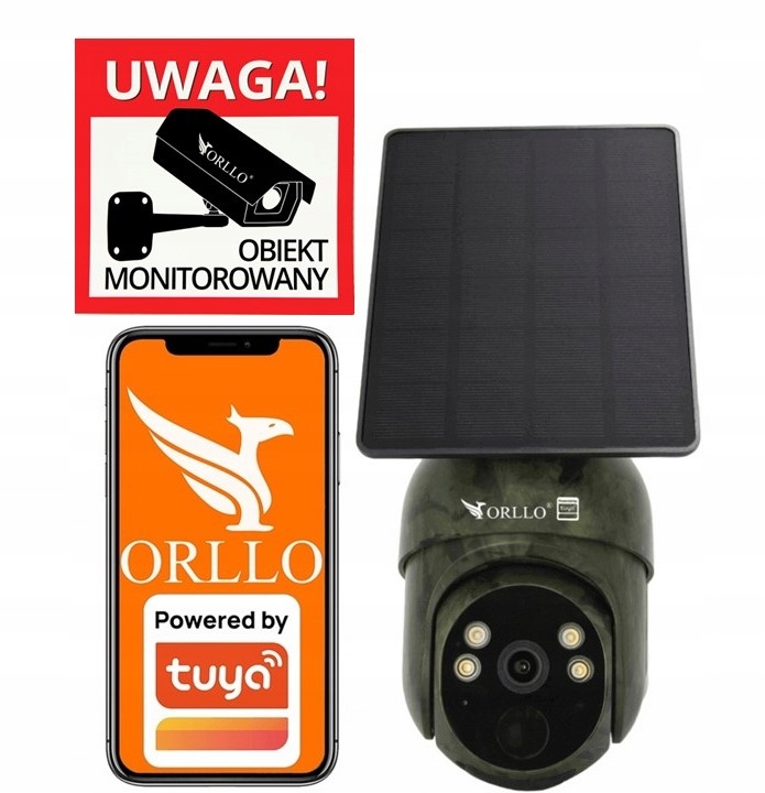 Kamera Orllo TZ1 Sim Maskáčový Solární Panel