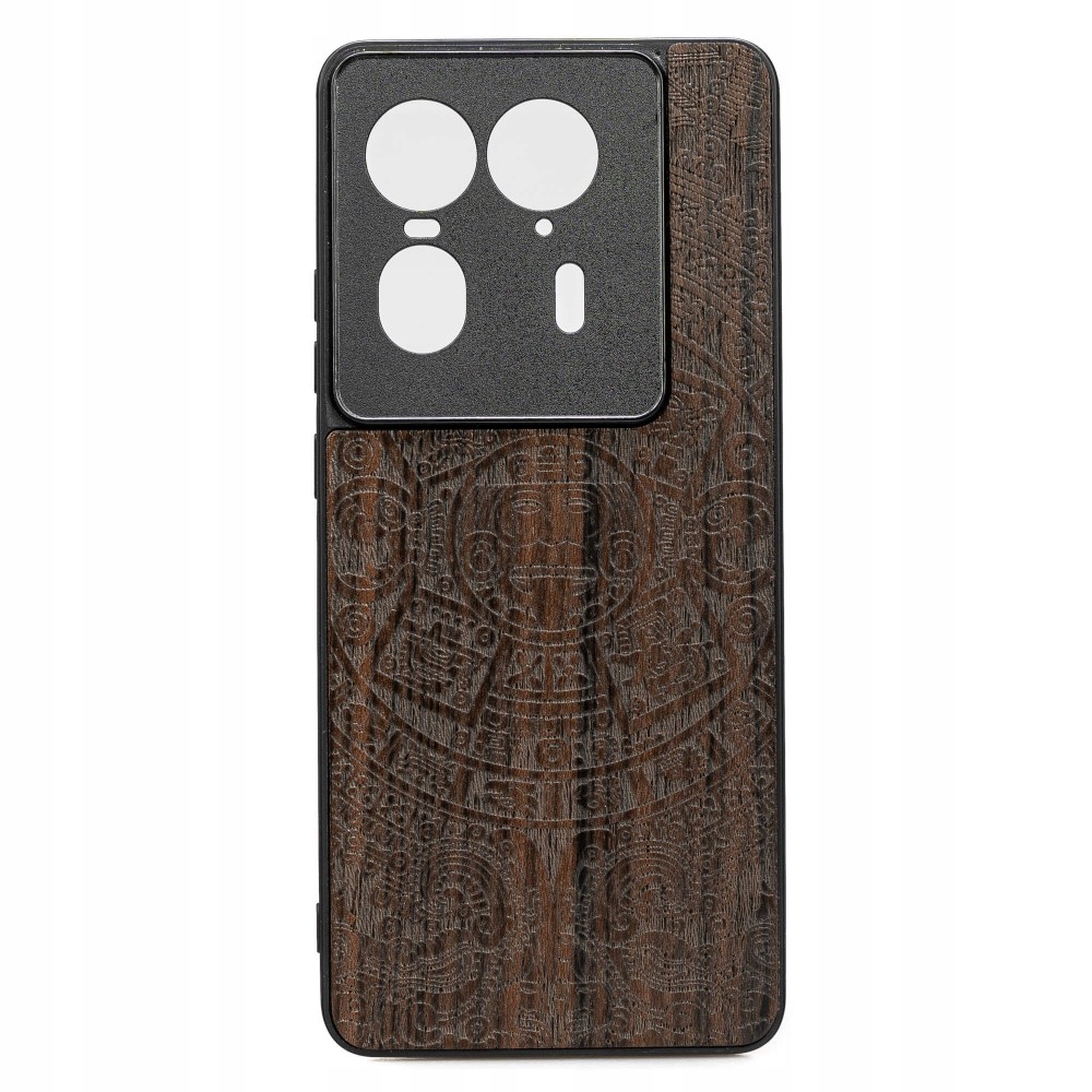 Dřevěné Pouzdro Bewood pro Motorola Edge 50 Ultra Kalendář Aztécký Ziricote