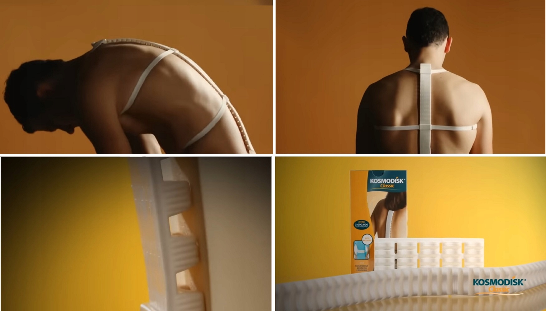 KOSMODISK PAS MASUJĄCY NA KRĘGOSŁUP + ODCINEK LĘDŹWIOWY ZESTAW KOSMODYSK Model KOSMODISK