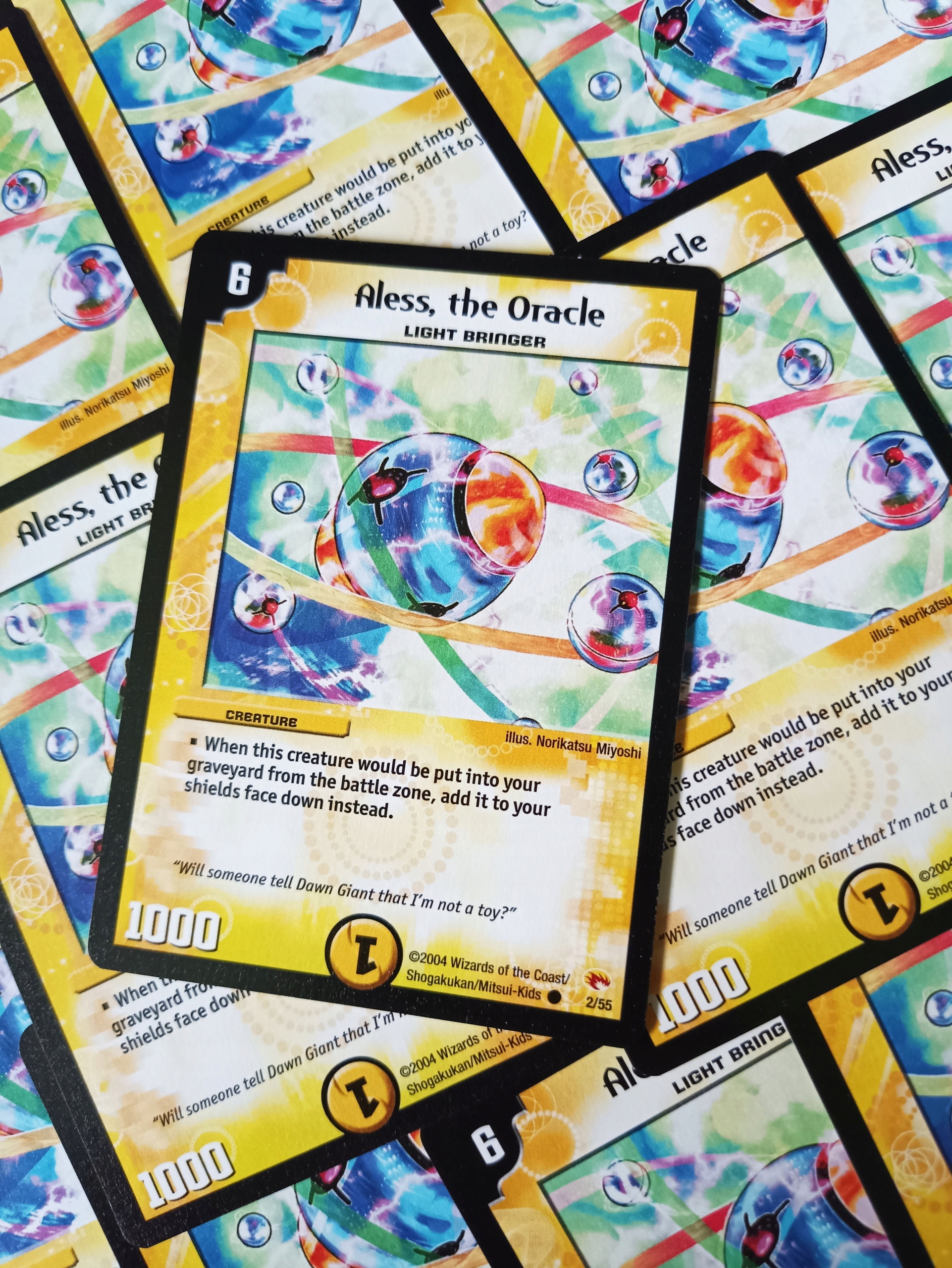 *DM-03 DUEL MASTERS - ALESS, THE ORACLE - !!! Wydawca Wizards Of The Coast