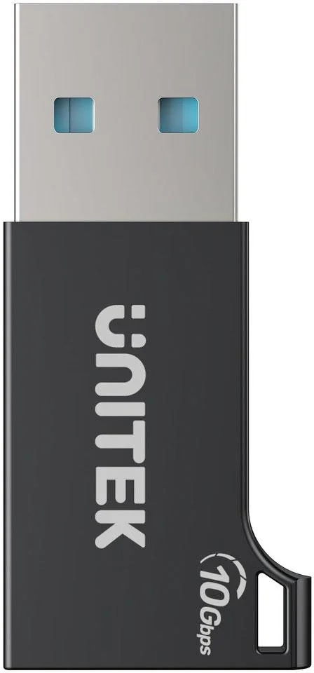 Unitek Adapter USB-A do USB-C 10Gbps czarny A1049ABK01
