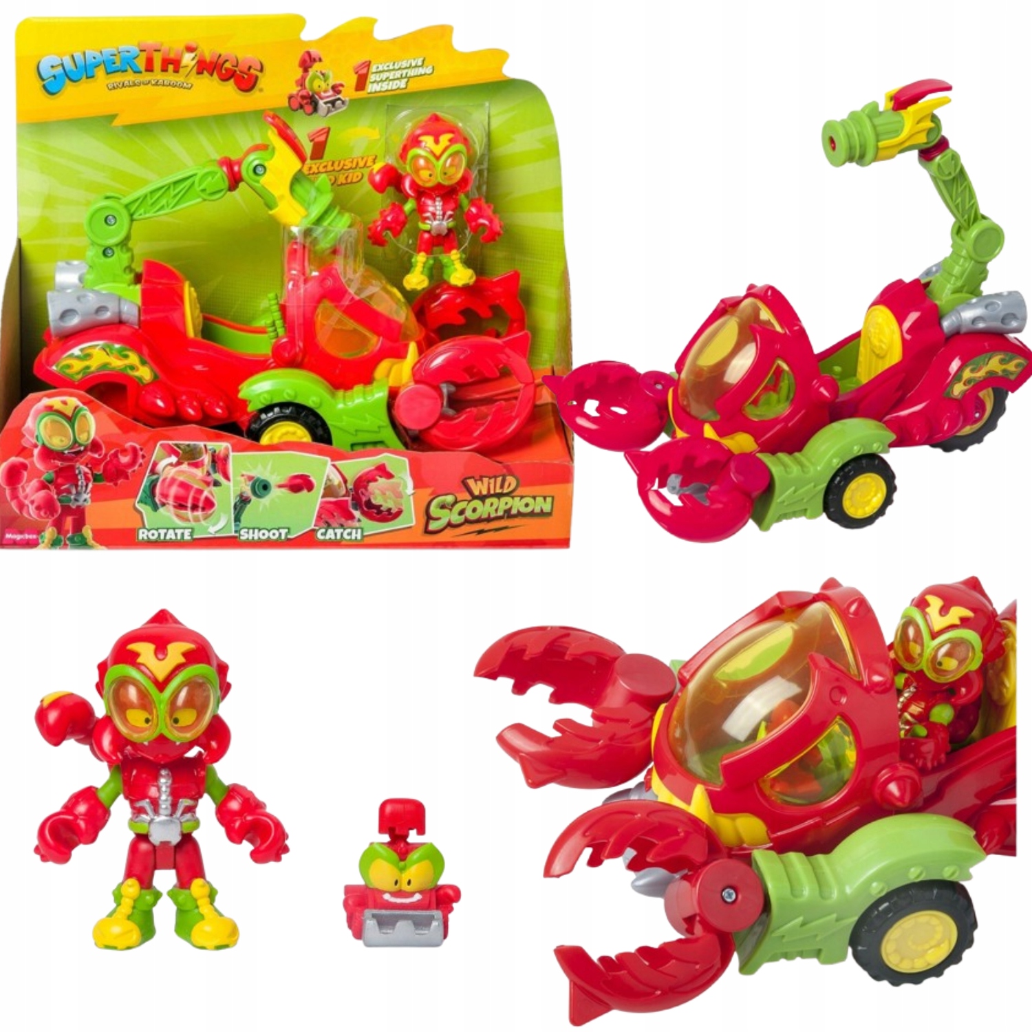 SUPER THINGS ZINGS NEON POWER 11 WILD SCORPIO SCORPION 2641 OUTLET