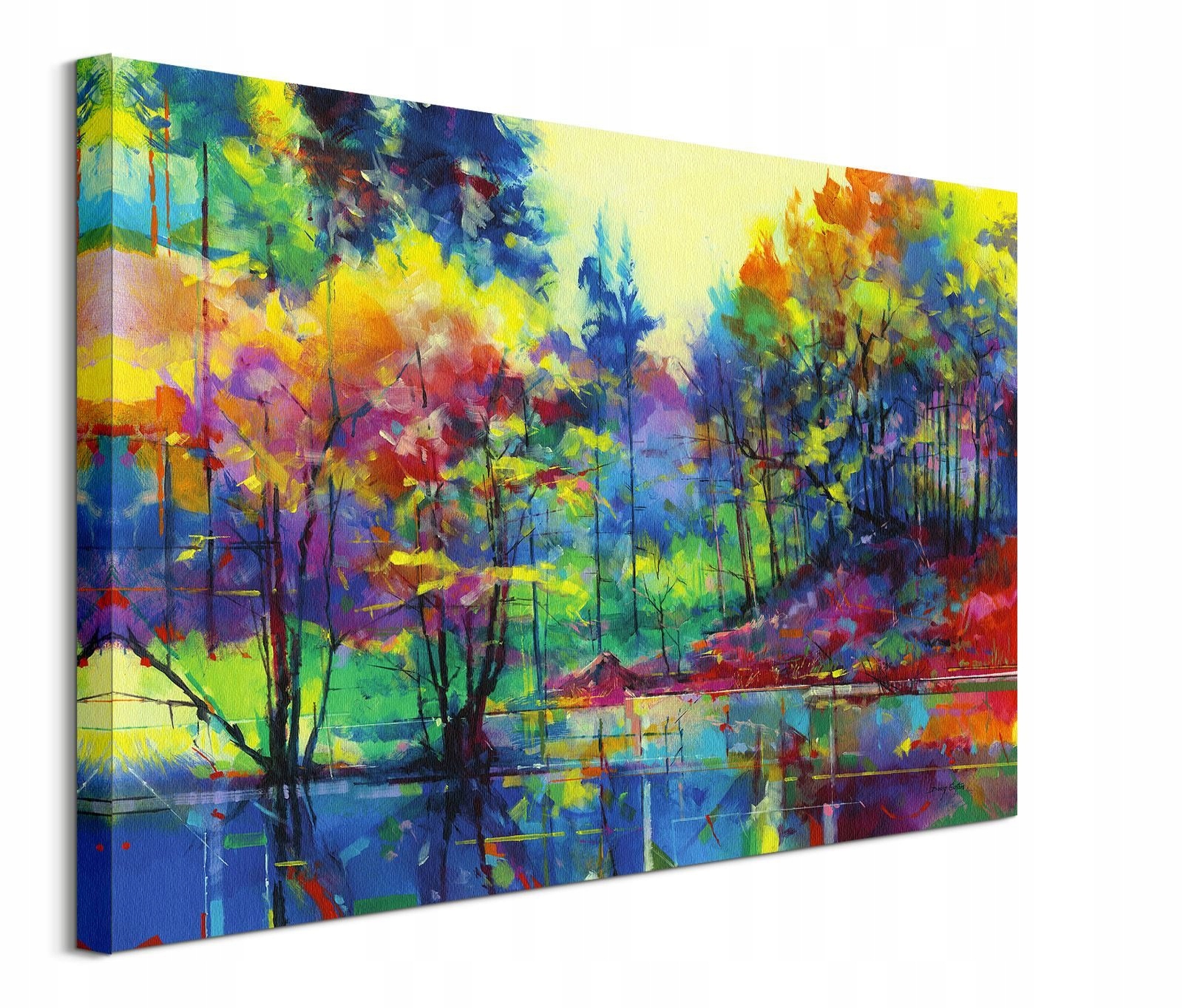 Doug Eaton Meadowcliff Pond obraz na plátně 60x80