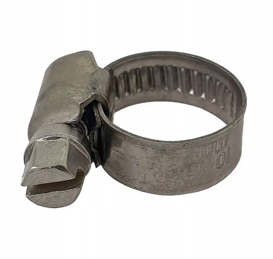 Opaska Ślimakowa Skręcana Zaciskowa 10-16 MM Obejma Stal Ocynkowana 10-16