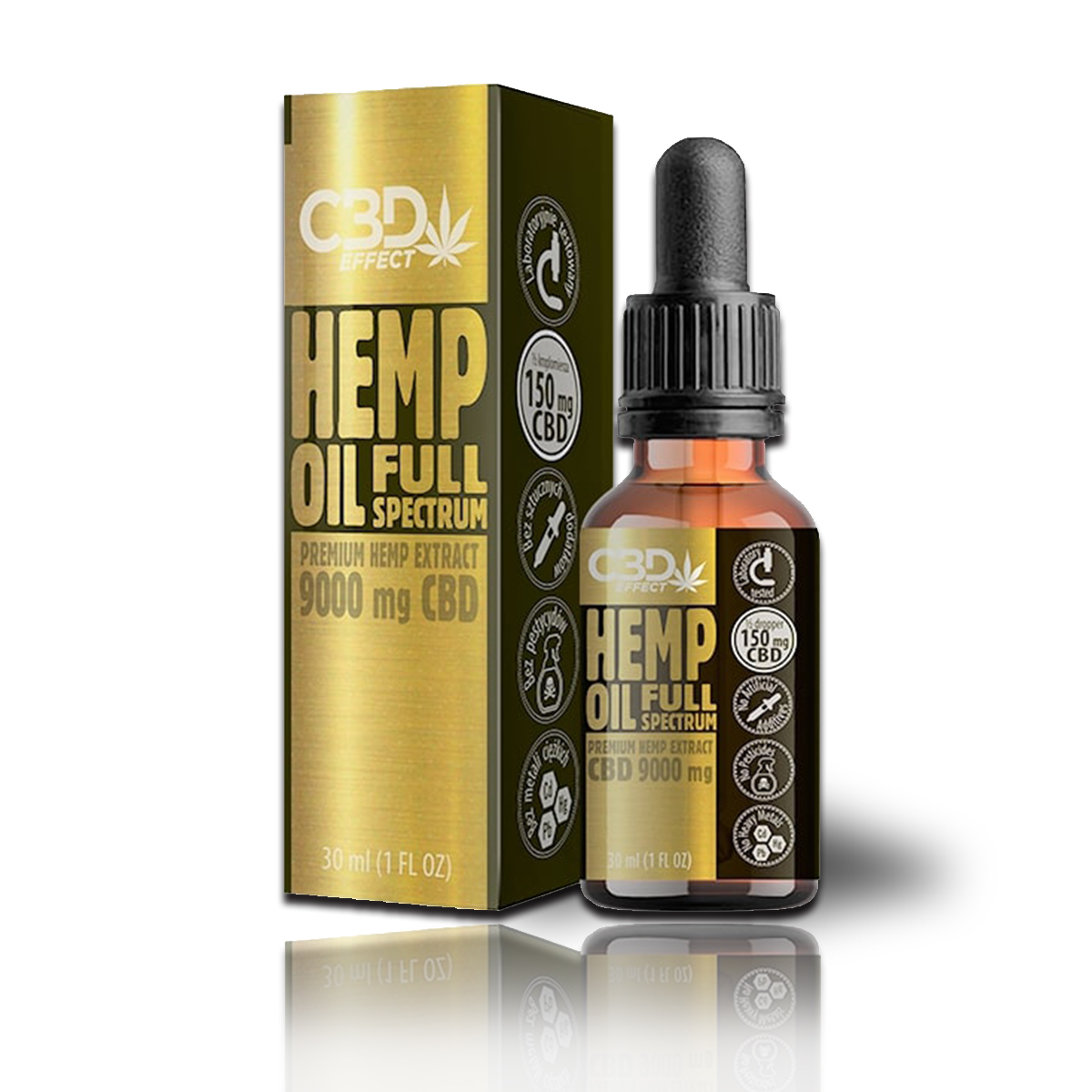 

Olejek konopny Cbd 30% Cbd Effect Hemp Oil 30ml