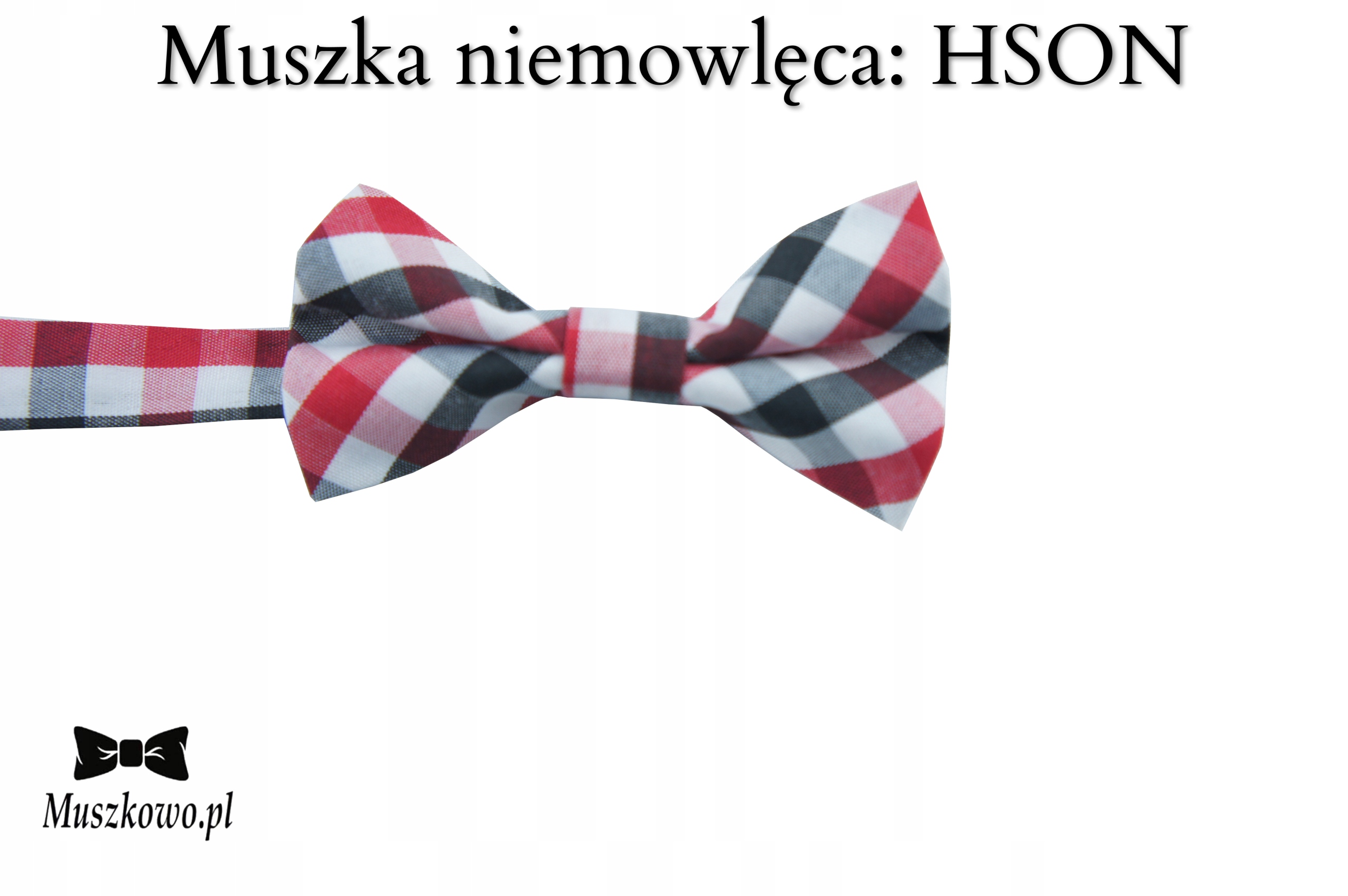 CZERWONE Szelki i muszka niemowlęca WZORY-WYBÓR! Wzór dominujący bez wzoru