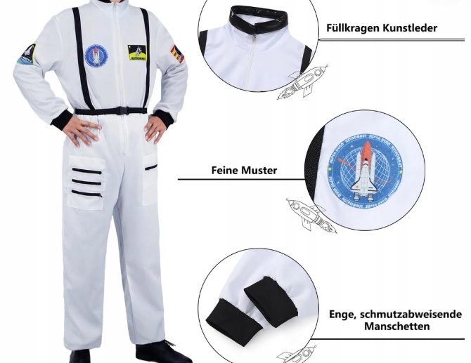 Kosmický kostým pro muže i ženy, karnevalový kostým