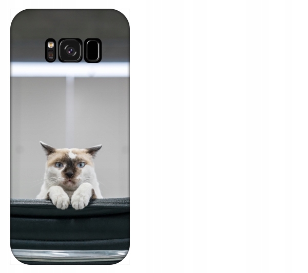 

Etui pokrowiec Samsung Galaxy S8 Kot kotek smieszn