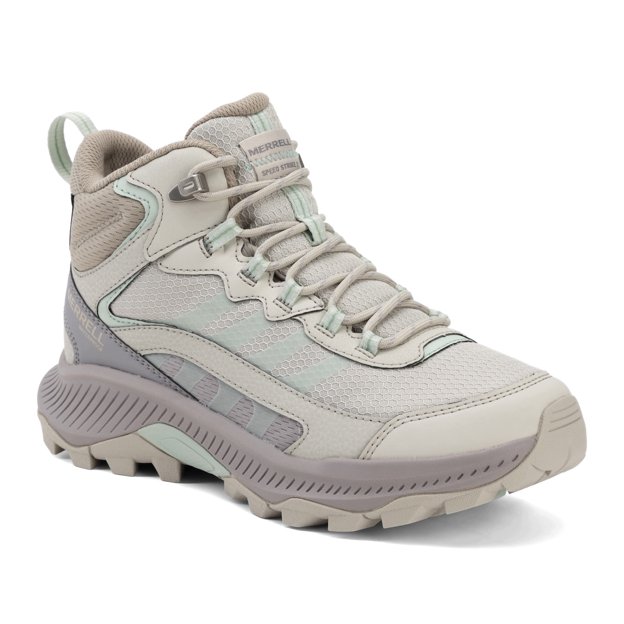 Buty turystyczne damskie Merrell Speed Strike 2 Mid Waterproof greige