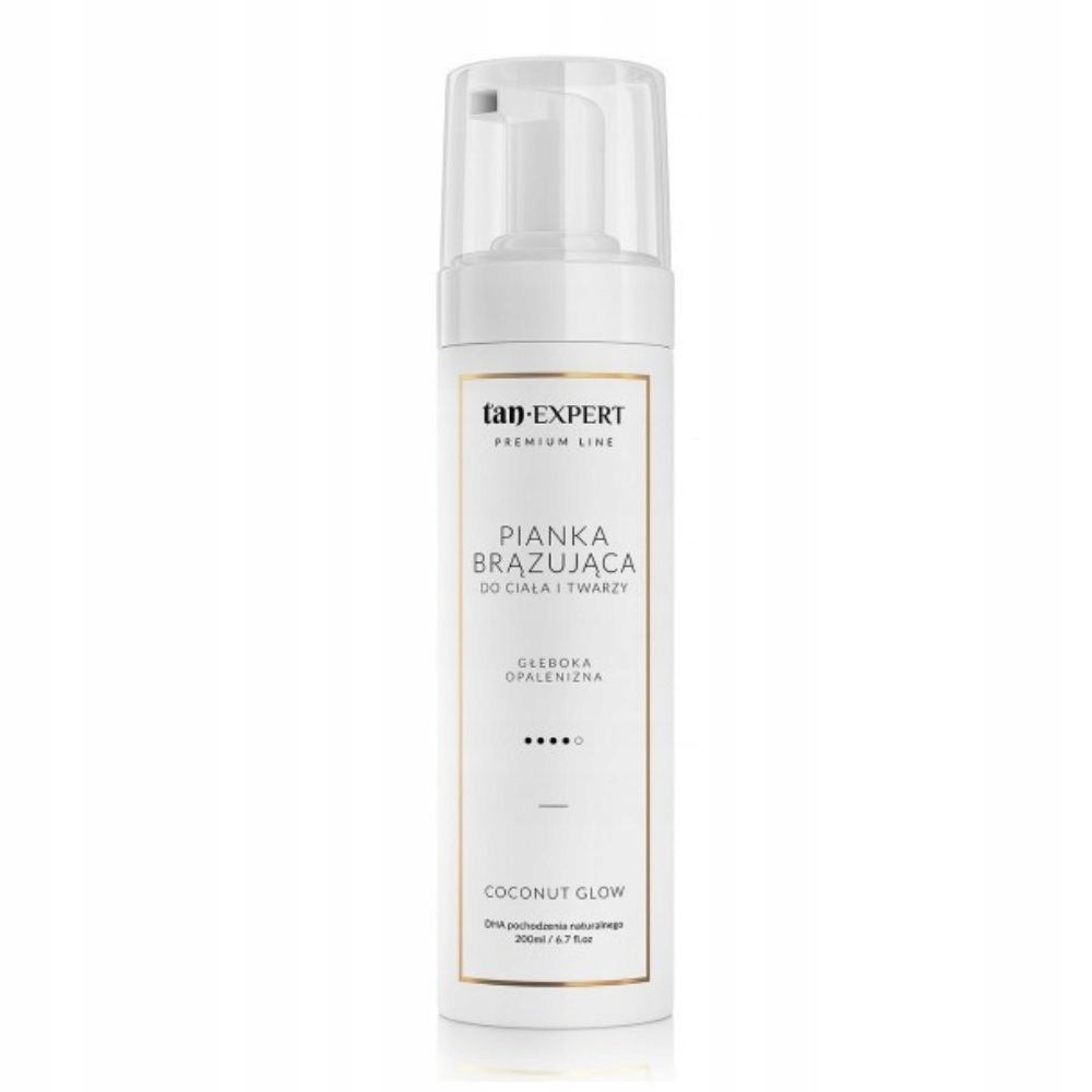 TanExpert Coconut Glow Samoopalovací pěna, 200 ml