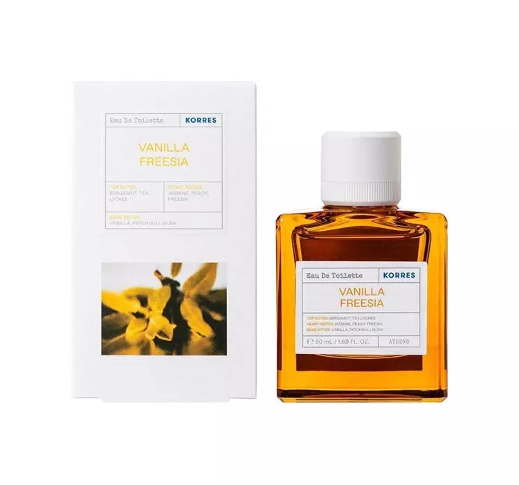 Korres Vanilla Freesia Edt Toaletní voda pro ženy 50 ml