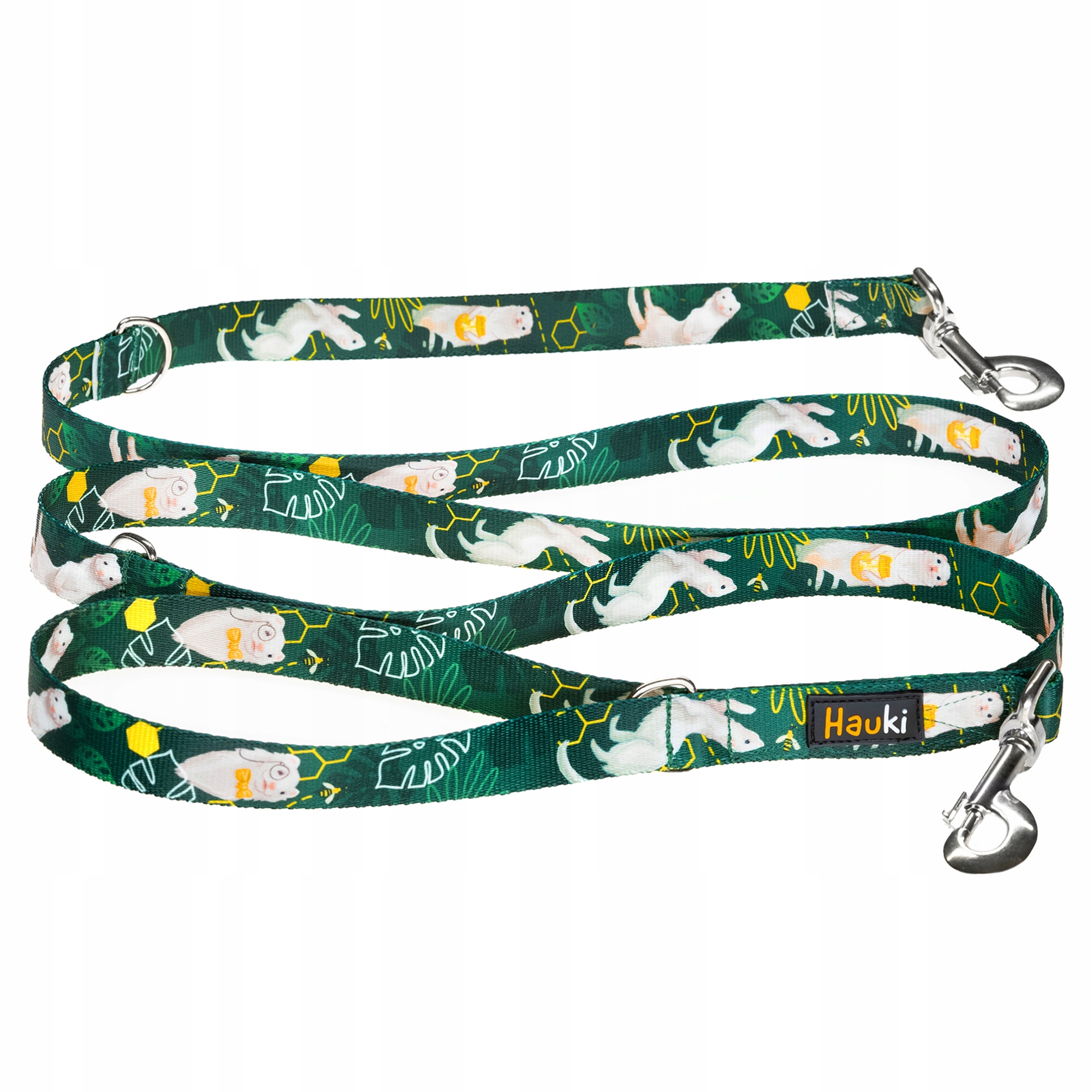 Levně Dlouhá Vodítko. Vzor Fretky. Polská Výroba. 500 cm 2 cm