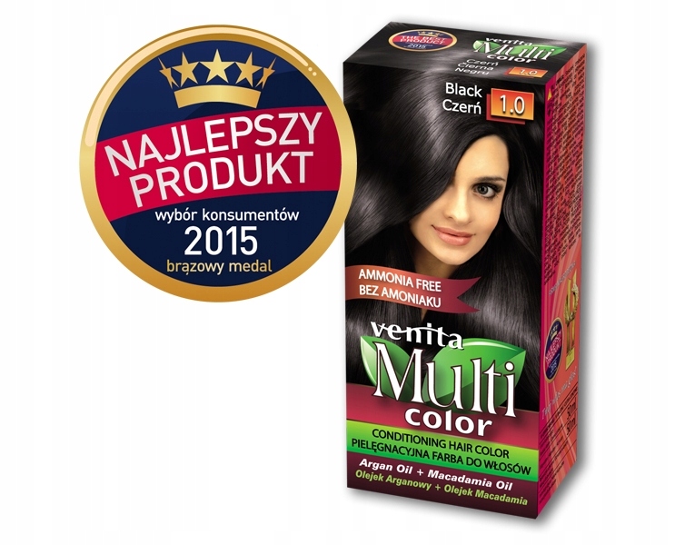 

Venita Multi Color bez amoniaku 1.0 Czerń