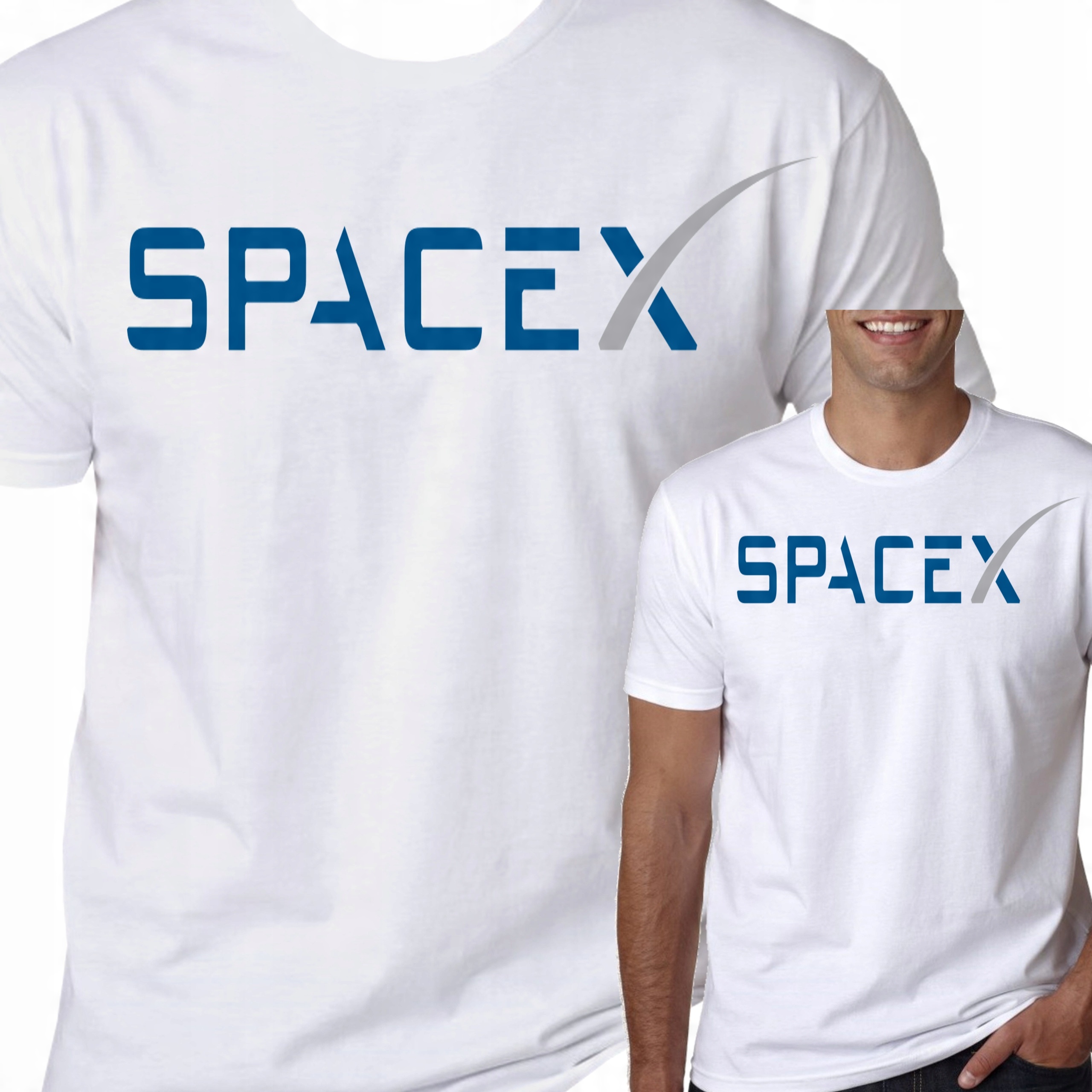 

T-Shirt Koszulka Spacex Nasa Kosmos XL 0459