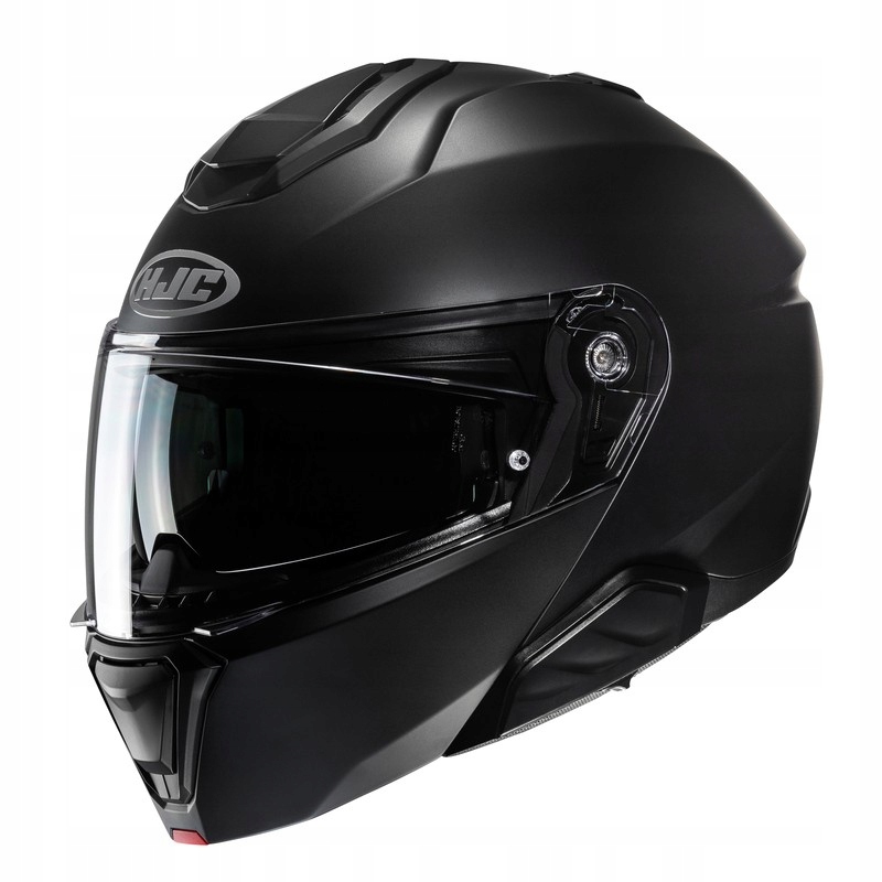 Hjc I91 Solid Semi Flat Black čeľusťová prilba s blendou čierna matná S