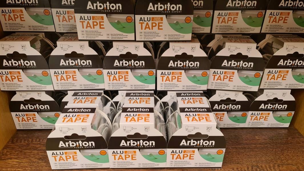 TAŚMA łączenie Podkładu Panele Alu Tape srebrna 25 Grubość 0.05 mm