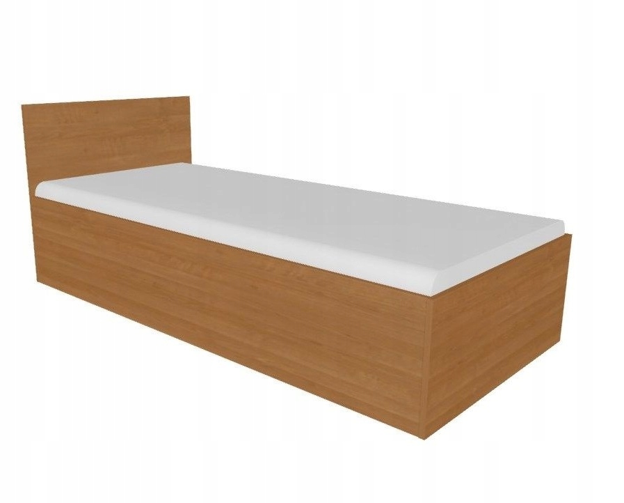 Łóżko ANDREA 80x200 cm z pojemnikiem dąb artisan Wysokość mebla 70 cm