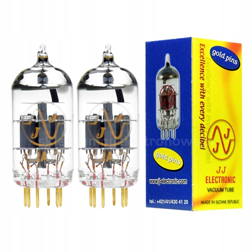 12AY7 6072A, 6N4 JJ-Electronic Gold 2 ks vybraný pár