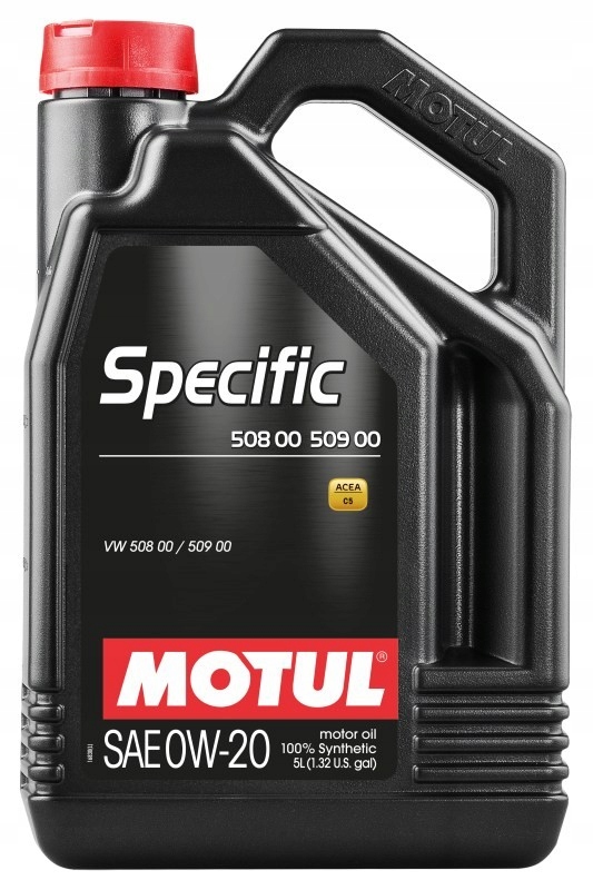 Olej Motul 0W20 5L Špecifický 508,00 509,00 0W20 509 00 5L