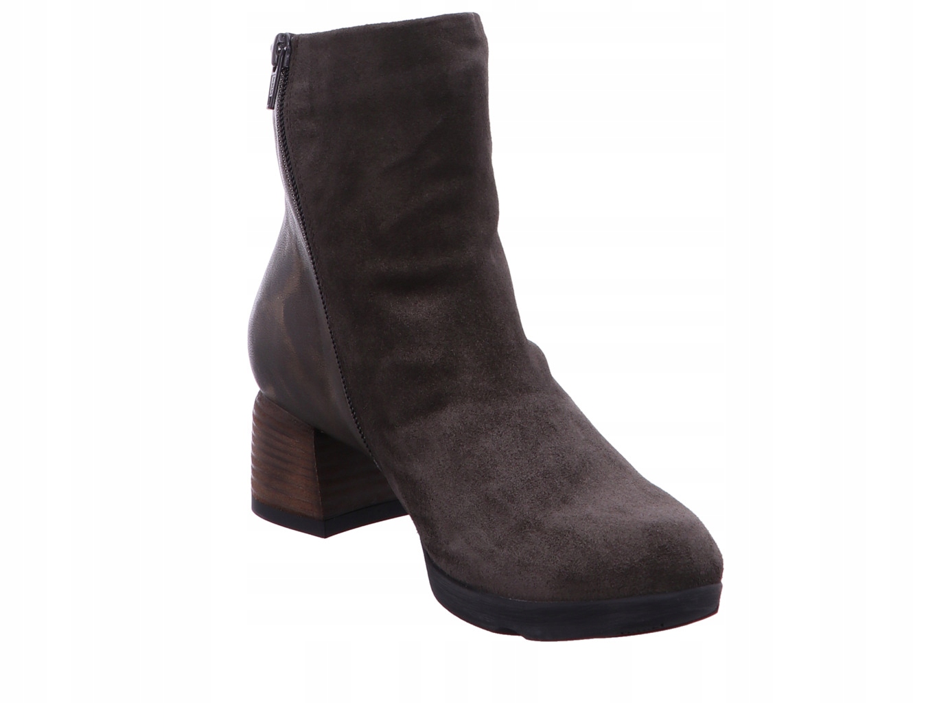 Think! Dámské Kotníkové Boty Hnědé, Kožené, 40 J1J