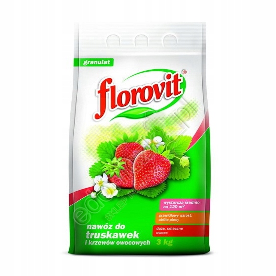 

Nawóz Do Truskawek Poziomek Krzewów Owocowych 3KG