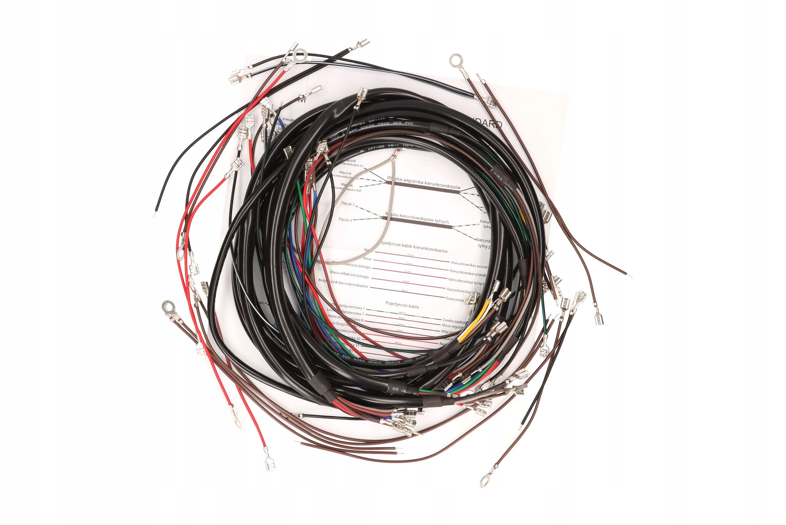 Mz Ts 250 250/1 Elektrická Inštalácia Ifa Nemecko