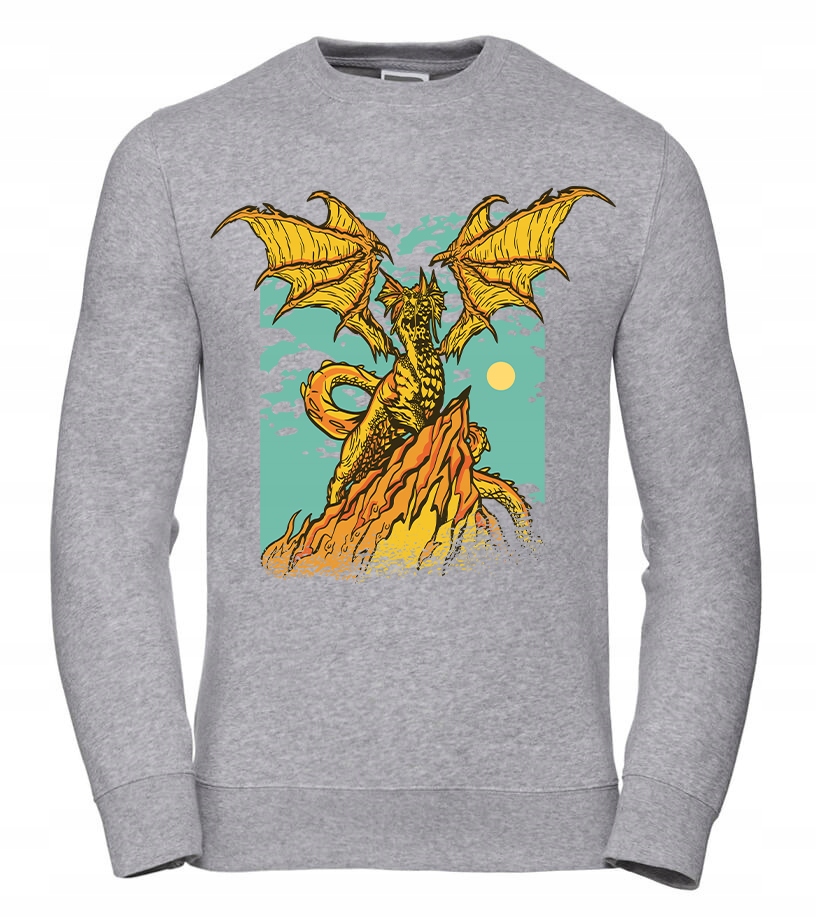 Dámská Mikina Dragon on the Rock Xs šedá