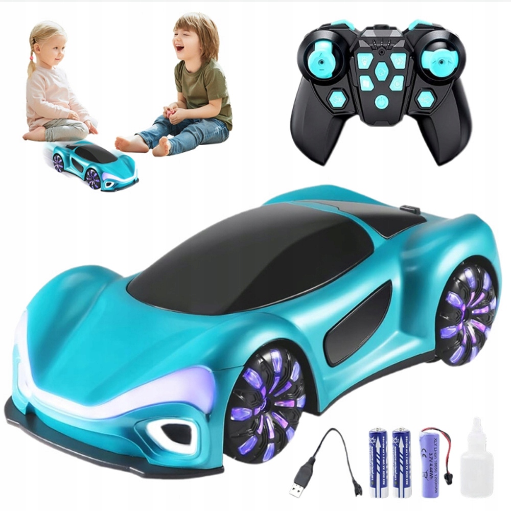 Auto Rc S Funkcí Mlhy Nabíjejte Bez Vyjmutí Baterie Světla Zvuky