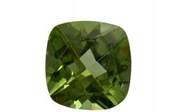 Peridot Polštář 8X8 mm Ks