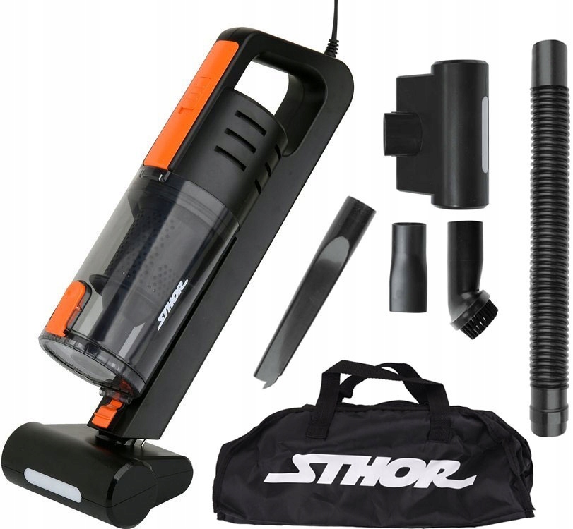 ODKURZACZ SAMOCHODOWY CYKLONOWY 100W TURBOSZCZOTKA