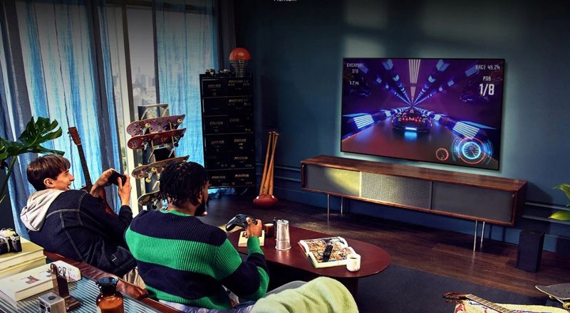 Samsung QE55Q70C TV LED 4K Smart TV Tizen DVB-T2 120Hz Format HD 4K UHD