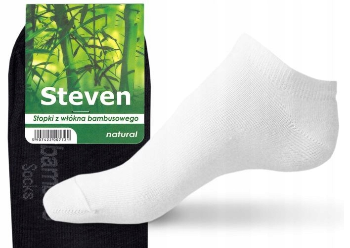 

Stopki Bambusowe Steven, antybakteryjne, 35-37