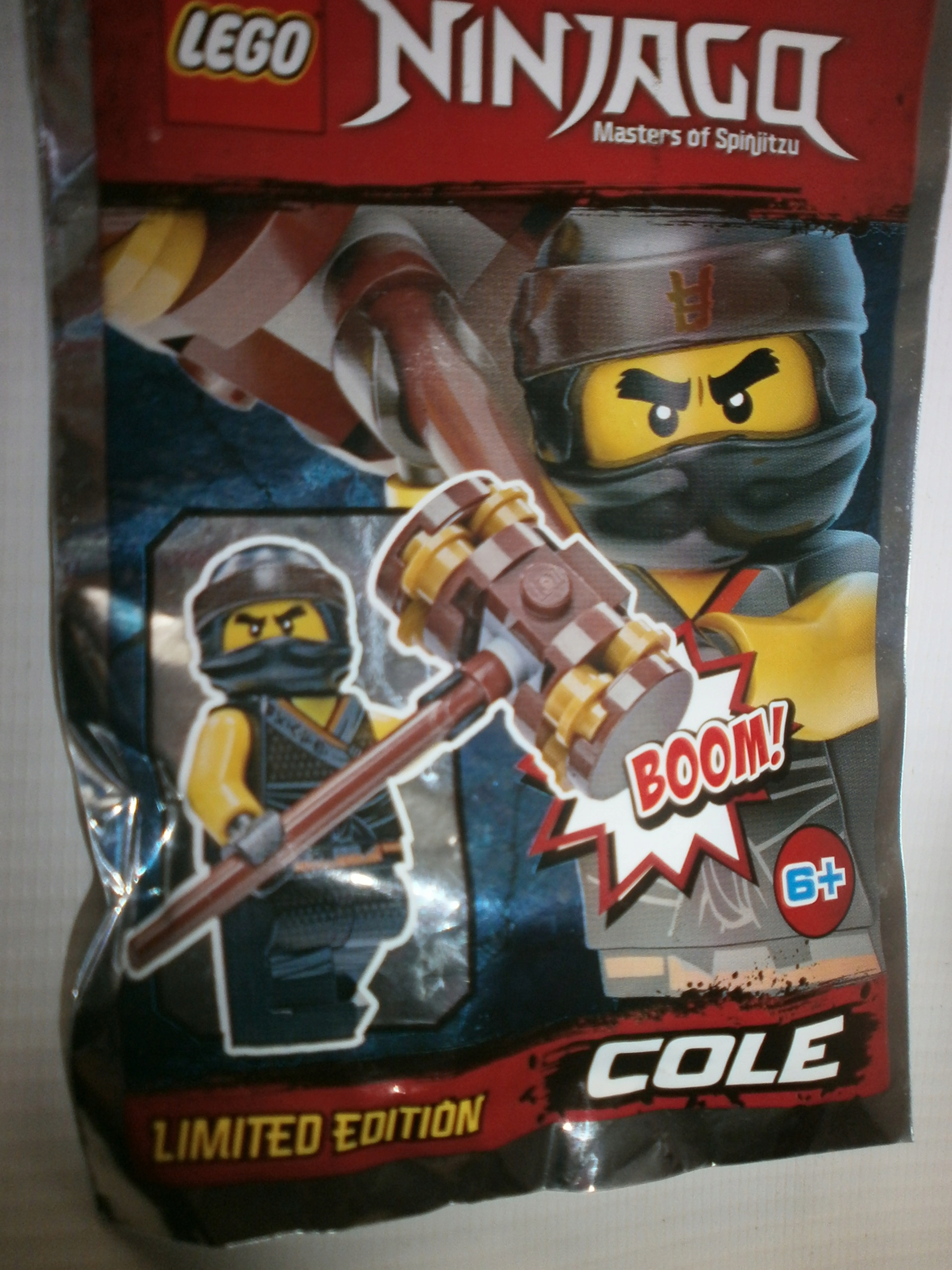 LEGO NINJAGO- COLE z młotem Nazwa zestawu lego